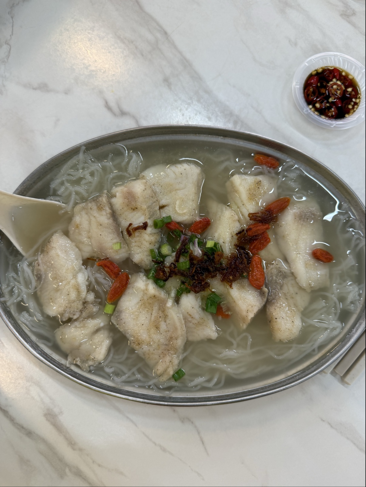 鱼片蒸粉 Fish